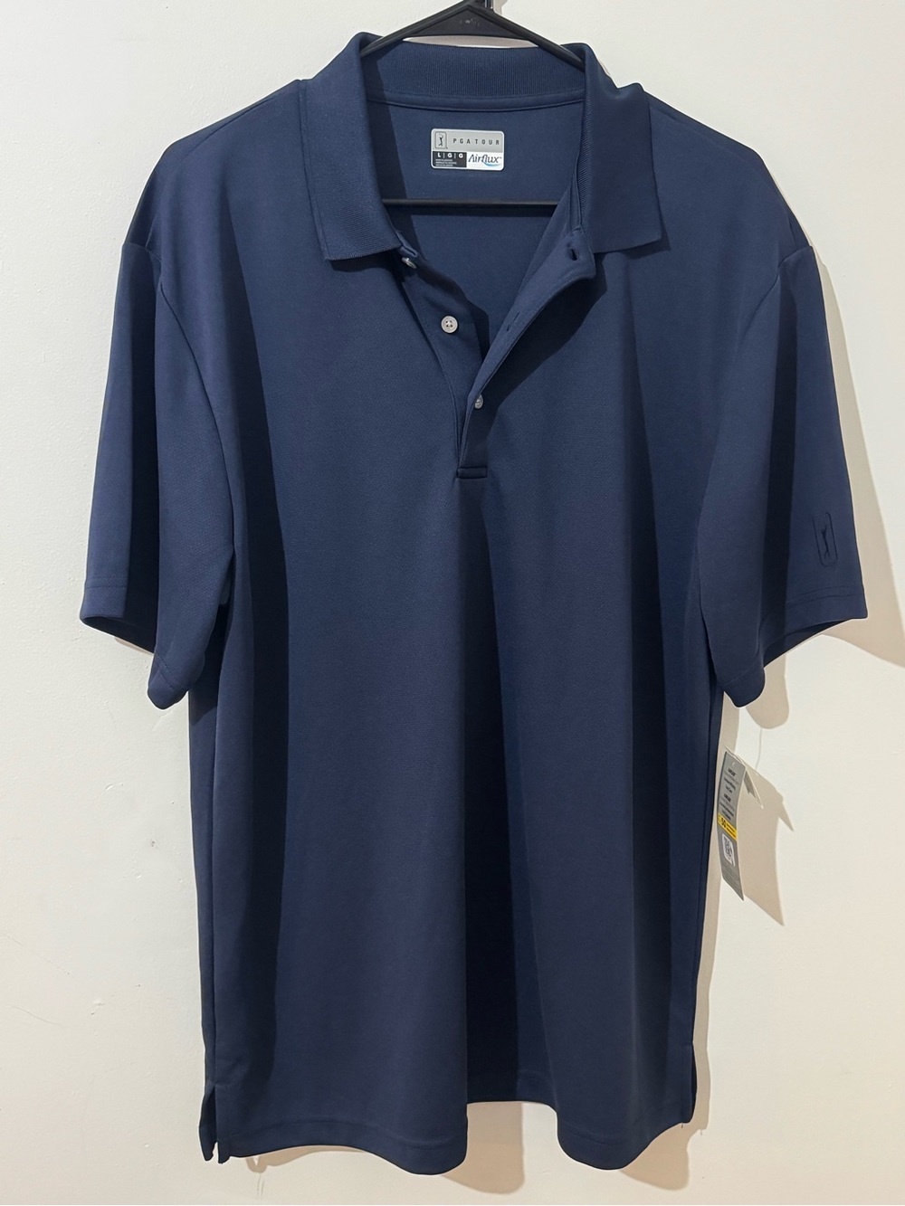 PGA Tour Men's Navy Polo Shirt